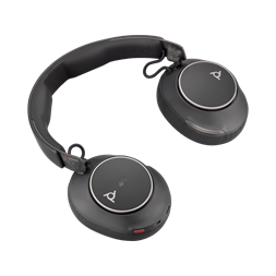 HP Poly Voyager Surround80 fekete vezeték nélküli fejhallgató +  USB-C/A adapter