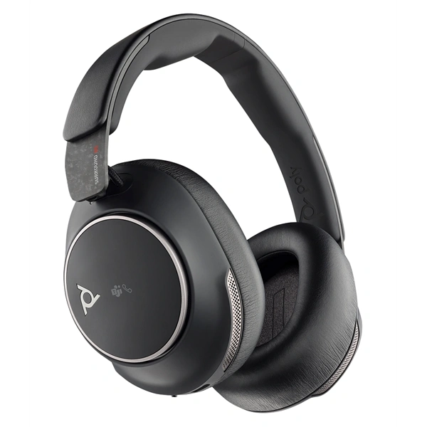 HP Poly Voyager Surround80 fekete vezeték nélküli fejhallgató +  USB-C/A adapter