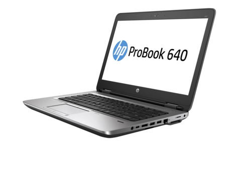 HP ProBook 640 G2 14"/Intel Core i5-6200U/4GB/500GB/Int. VGA/Win10 Pro/fekete laptop + dokkoló