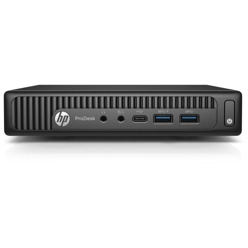 HP ProDesk 600 G2 Mini PC /i3-6100T/16GB/256GB SSD/Win11 Pro/fekete asztali számítógép