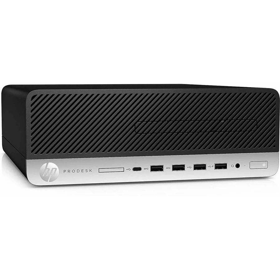 HP ProDesk 600 G4 SFF/i5-8th/16GB/256GB/Win Pro COA/fekete asztali számítógép (Használt A+)