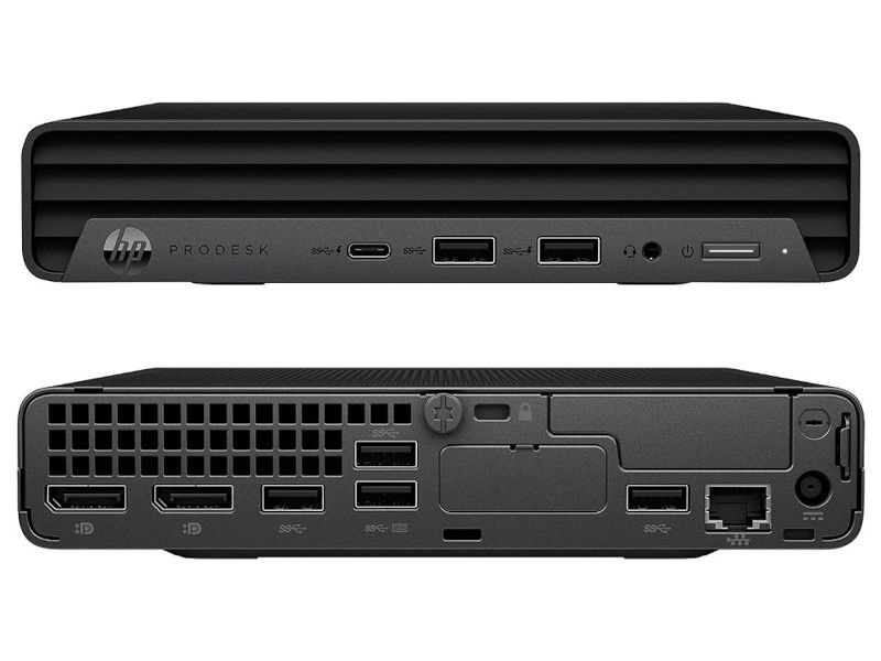 HP ProDesk 600 G6 Mini PC /i3-10100T/8GB/256GB SSD/fekete asztali számítógép