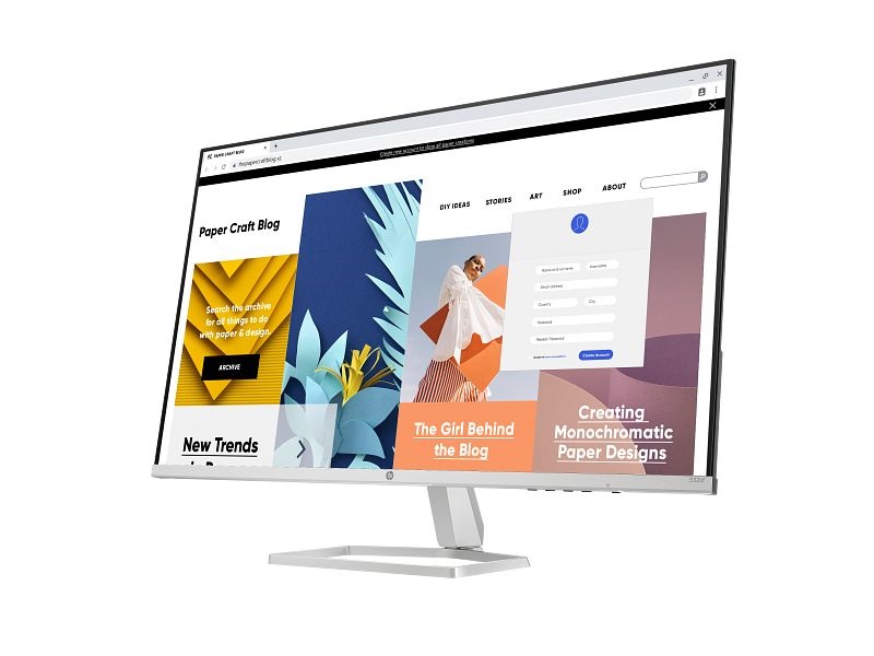 HP 31,5" Series5 532sf FHD IPS 2xHDMI/VGA fekete monitor