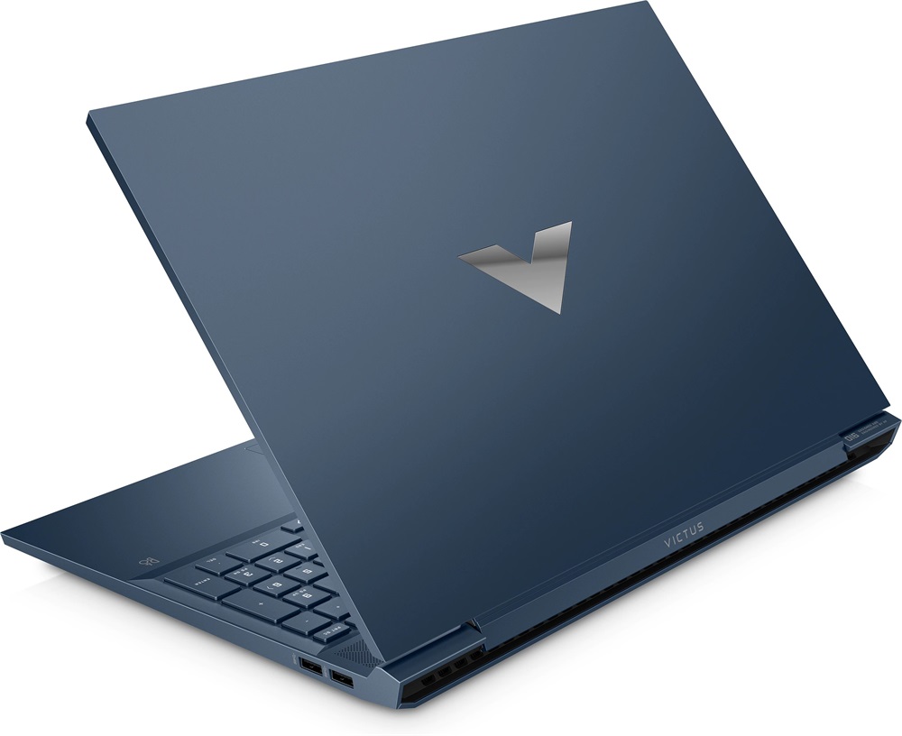 HP Victus 16-e0011nh 16,1"FHD/AMD Ryzen 5-5600H/8GB/512GB/GTX 1650 4GB/DOS/kék laptop