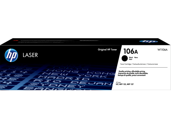 HP W1106A (106A) fekete toner