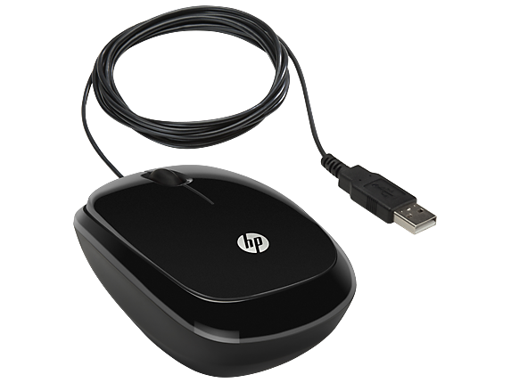 HP X1200 USB vezetékes fekete egér