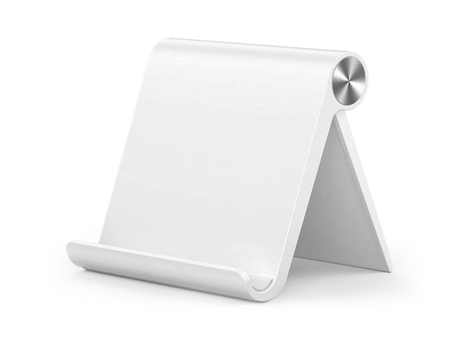 Haffner FN0163 univerzális fehér asztali telefon és tablet állvány