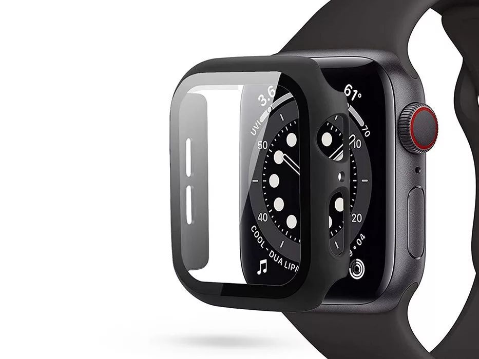 Haffner FN0180 Apple Watch 4/5/6/SE (40 mm) DEFENSE 360 védőtok beépített edzett üveggel