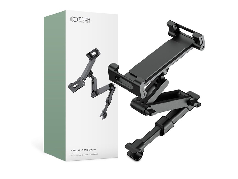 Haffner FN0371 Tech-Protect Headrest Car Mount fejtámlára szerelhető telefon/tablet autós tartó