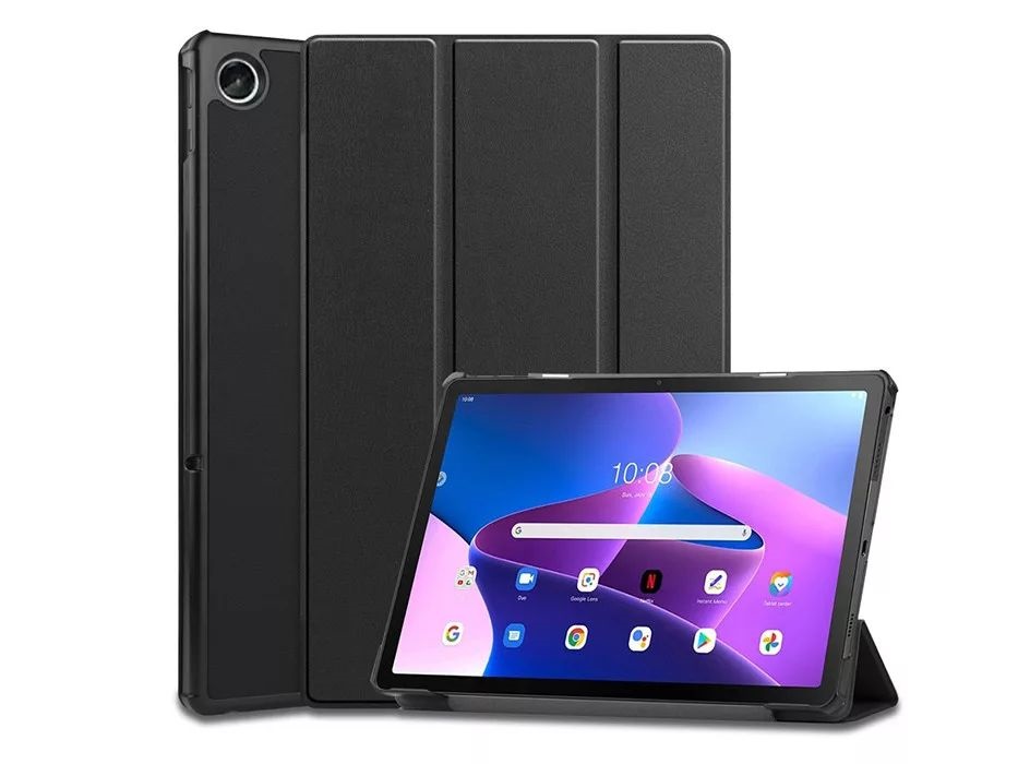 Haffner FN0402 Lenovo Tab M10 Plus 10,6" 3. gen. Smart Case fekete védőtok