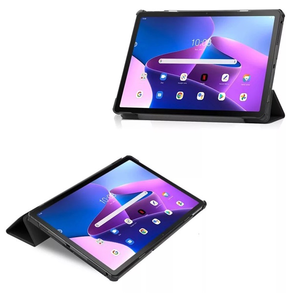 Haffner FN0402 Lenovo Tab M10 Plus 10,6" 3. gen. Smart Case fekete védőtok