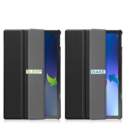 Haffner FN0402 Lenovo Tab M10 Plus 10,6" 3. gen. Smart Case fekete védőtok