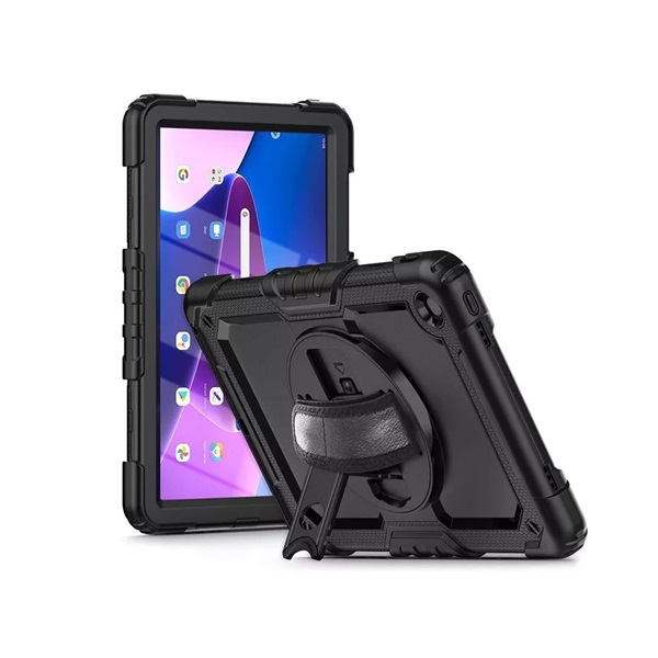 Haffner FN0410 Solid 360 Lenovo Tab M10 Plus 10,6" 3. gen. védőtok kijelzővédő üveggel