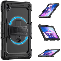 Haffner FN0410 Solid 360 Lenovo Tab M10 Plus 10,6" 3. gen. védőtok kijelzővédő üveggel