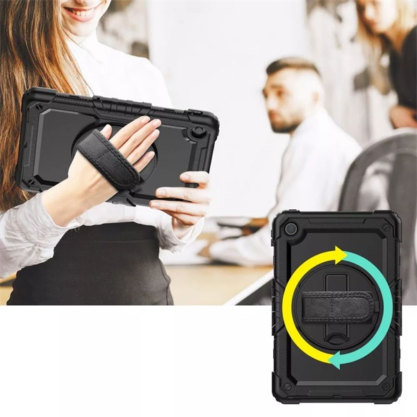 Haffner FN0410 Solid 360 Lenovo Tab M10 Plus 10,6" 3. gen. védőtok kijelzővédő üveggel