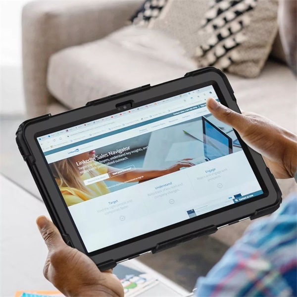 Haffner FN0410 Solid 360 Lenovo Tab M10 Plus 10,6" 3. gen. védőtok kijelzővédő üveggel