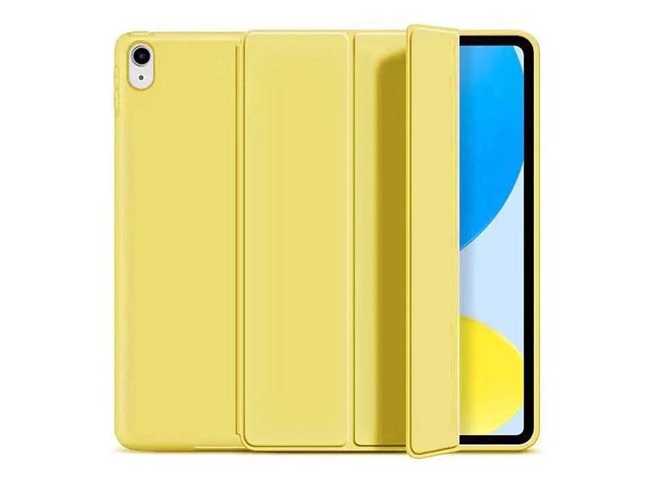 Haffner FN0480 Apple iPad 10.9 (2022) / Apple iPad 11 (2025) sárga tablet tok