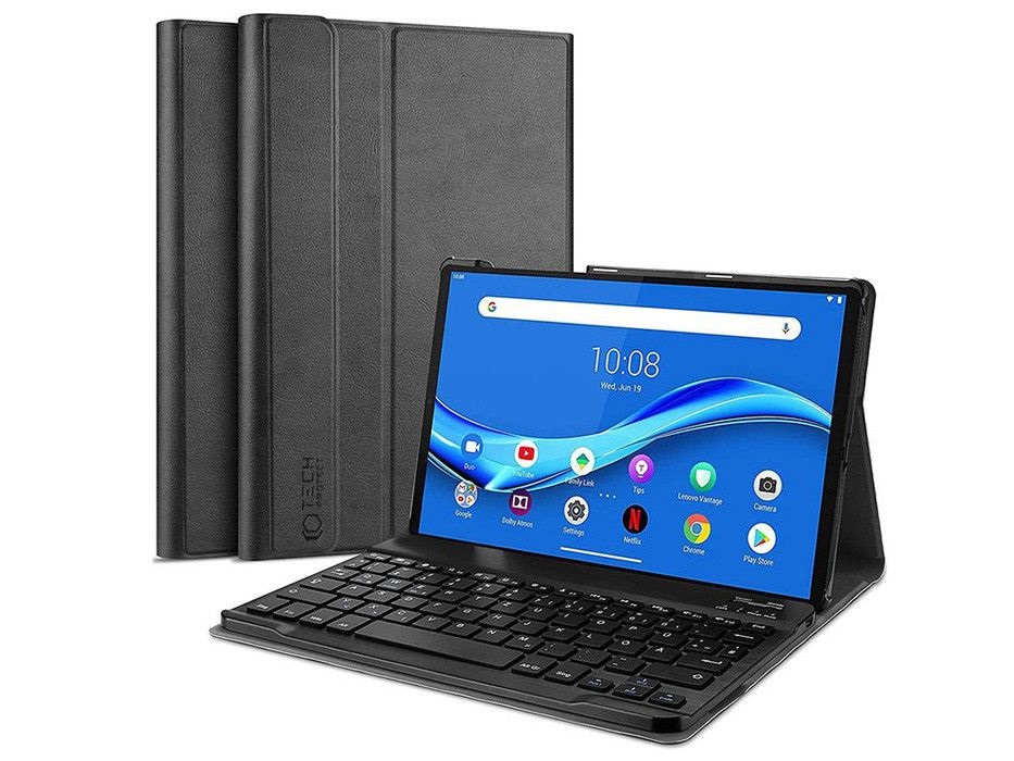 Haffner FN0537 Lenovo Tab M10 10,1" (3rd gen) fekete tablet tok billentyűzettel