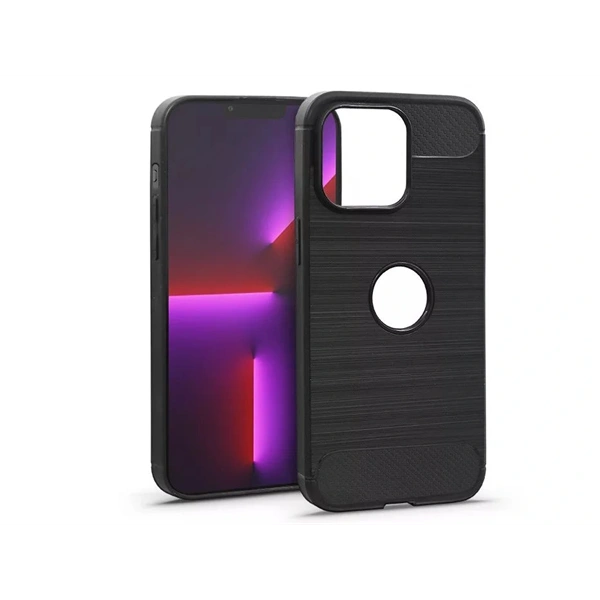 Haffner HF120275 Apple iPhone 13 Pro Carbon fekete szilikon tok
