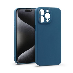 Haffner HF213151 Apple iPhone 15 Pro kék Matt szilikon tok
