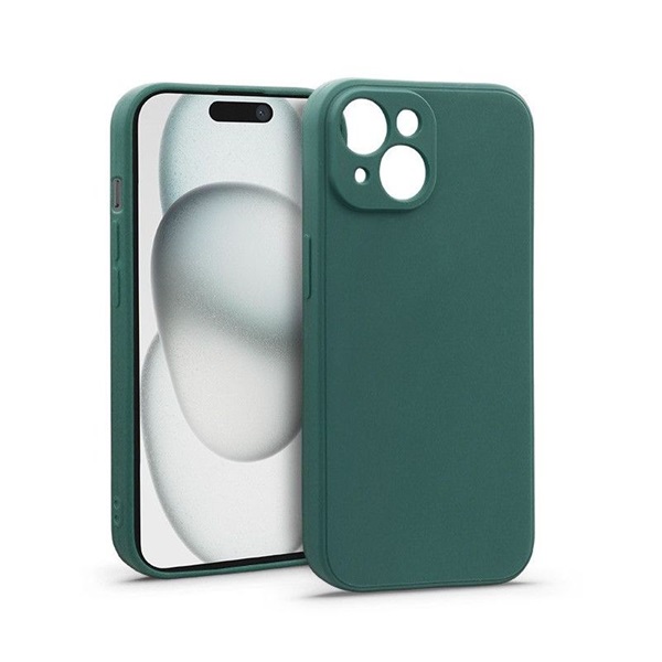 Haffner HF219559 Apple iPhone 15 zöld Matt szilikon tok