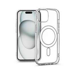 Haffner HF226939 Apple iPhone 15 Clear Mag Cover átlátszó szilikon tok