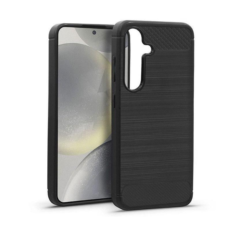 Haffner HF233050 Samsung SM-S921 Galaxy S24 Carbon fekete szilikon tok