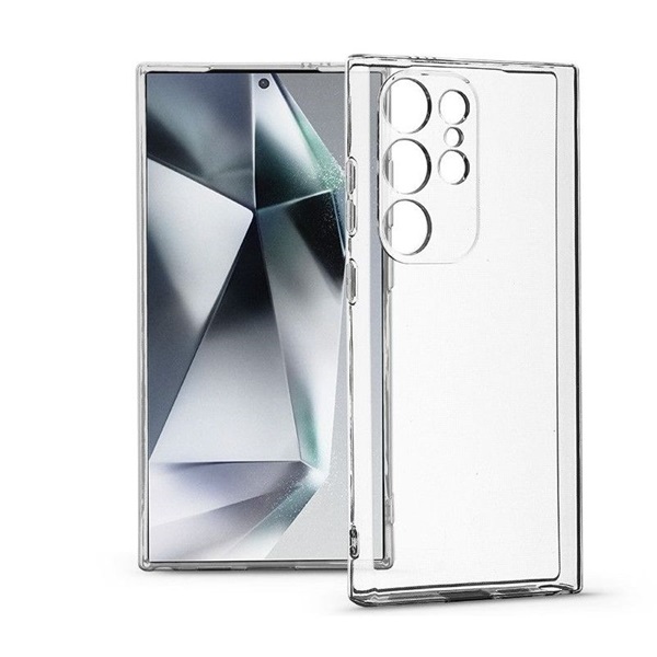 Haffner HF233838 Samsung SM-S928 Galaxy S24 Ultra Clear Case átlátszó szilikon tok