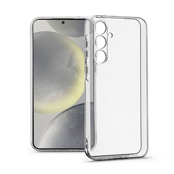 Haffner HF233845 Samsung SM-S921 Galaxy S24 Clear Case kameravédős átlátszó szilikon tok
