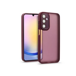Haffner HF255083 Samsung Galaxy A25 5G Variete bíbor hátlap kameravédő peremmel, lencsevédő üveggel