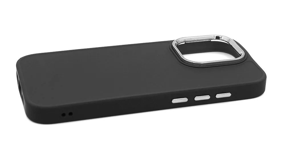 Haffner HF256608 Xiaomi Redmi 13C Frame fekete szilikon hátlap