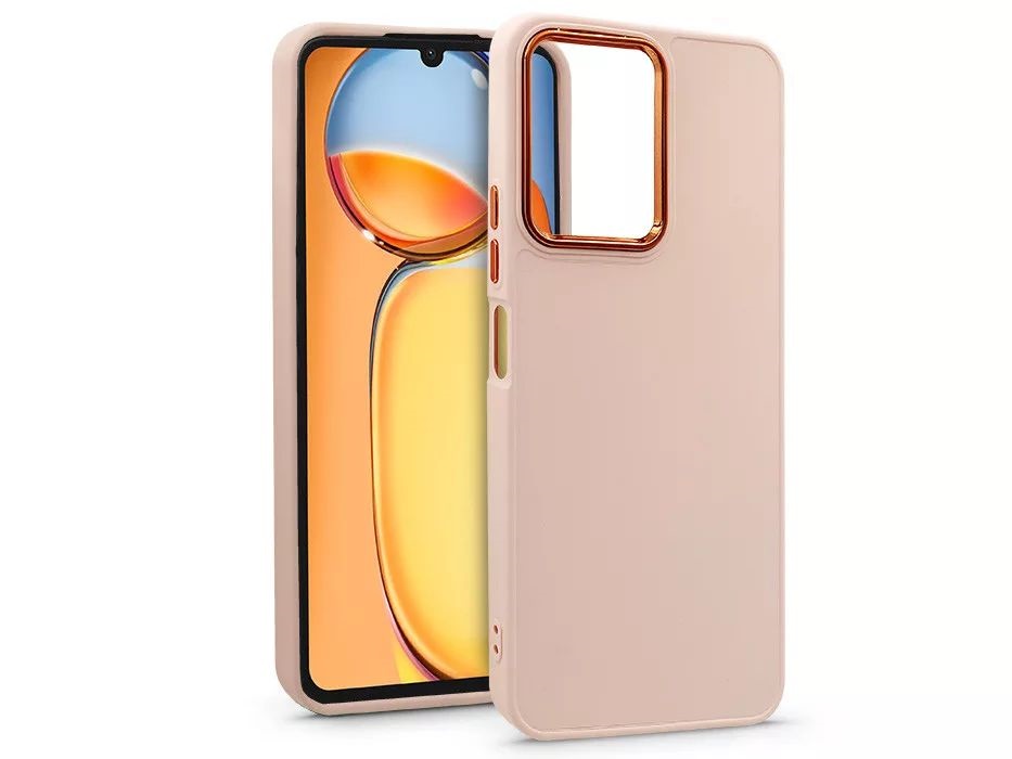 Haffner HF256615 Xiaomi Redmi 13C Frame rózsaszín szilikon hátlap
