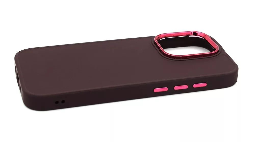 Haffner HF256622 Xiaomi Redmi 13C Frame bíbor szilikon hátlap