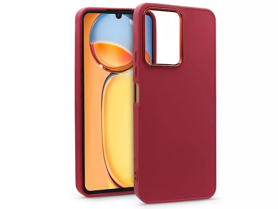 Haffner HF256639 Xiaomi Redmi 13C Frame magenta szilikon hátlap