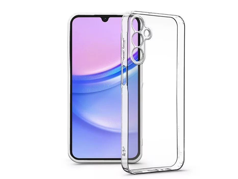 Haffner HF273438 Samsung Galaxy A15 4G/Galaxy A15 5G Clear Case átlásztó szilikon hátlap