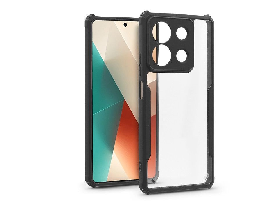 Haffner HF277948 Xiaomi Redmi Note 13 5G Anti-Drop fekete szilikon hátlap