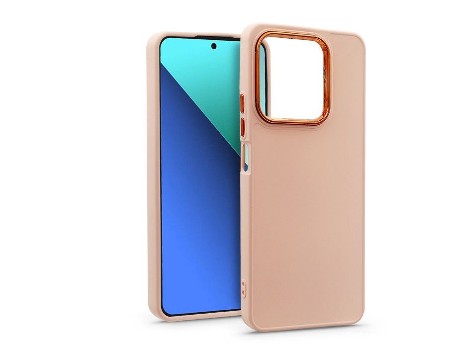 Haffner HF279775 Xiaomi Redmi Note 13 4G Frame rózsaszín szilikon hátlap