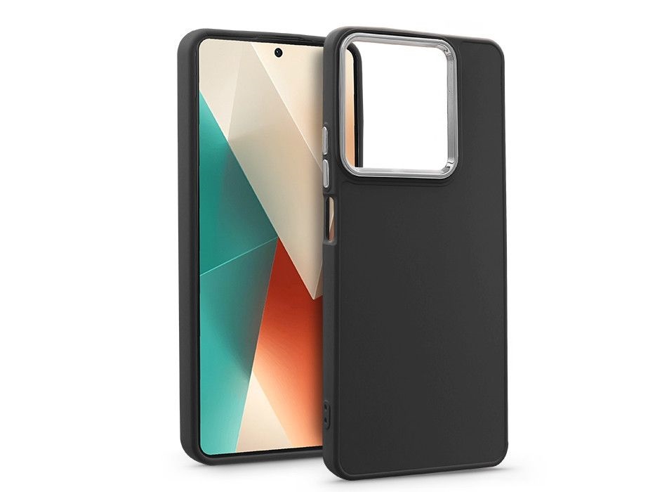 Haffner HF279850 Xiaomi Redmi Note 13 5G Frame fekete szilikon hátlap