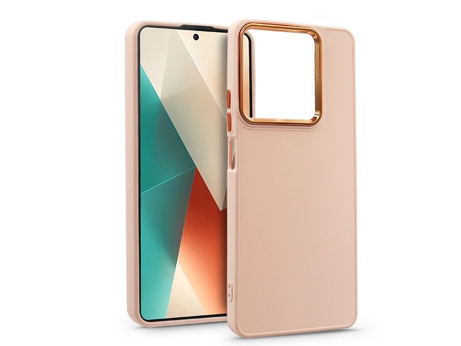 Haffner HF279867 Xiaomi Redmi Note 13 5G Frame rózsaszín szilikon hátlap