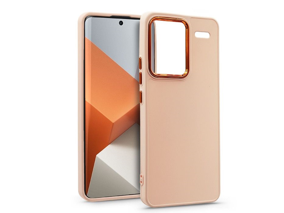 Haffner HF279881 Xiaomi Redmi Note 13 Pro+ 5G Frame rózsaszín szilikon hátlap