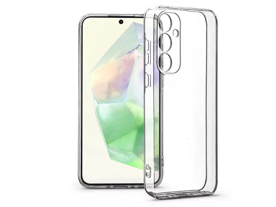 Haffner HF283703 Samsung SM-A356 Galaxy A35 5G Clear Casebox átlátszó szilikon hátlap kameravédővel