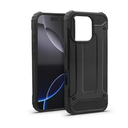 Haffner HF305566 Apple iPhone 16 Pro Armor fekete ütésálló tok