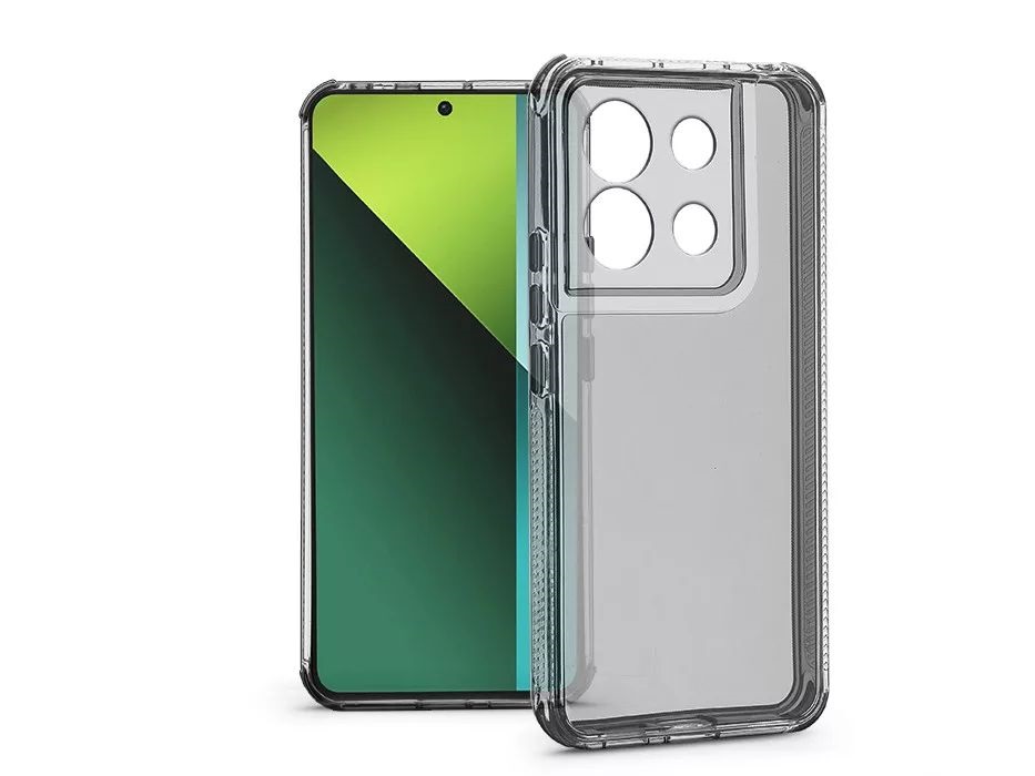 Haffner HF323492 Xiaomi Redmi Note 13 Pro 5G/PocoX6 Matrix Clear kameravédős átlátszó szilikon tok