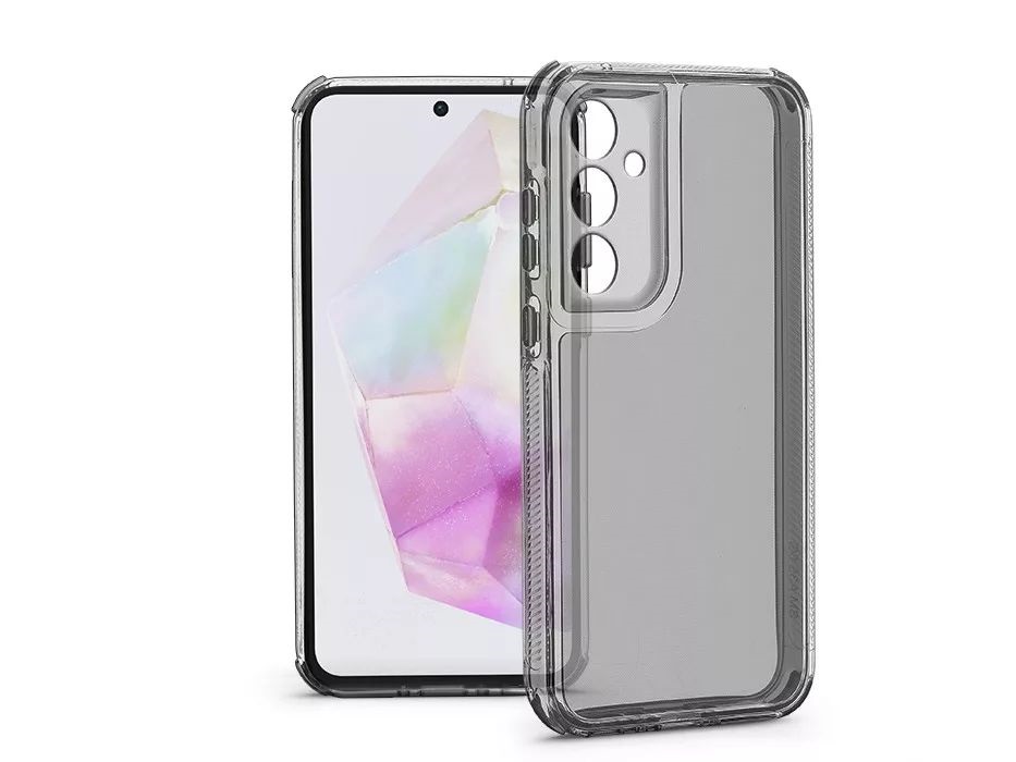 Haffner HF323881 Samsung SM-A356 Galaxy A35 5G Matrix Clear kameravédős átlátszó szilikon tok