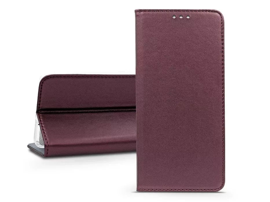 Haffner HF337123 Samsung SM-S938 Galaxy S25 Ultra Smart Magneto Book Flip bordó oldalra nyíló tok