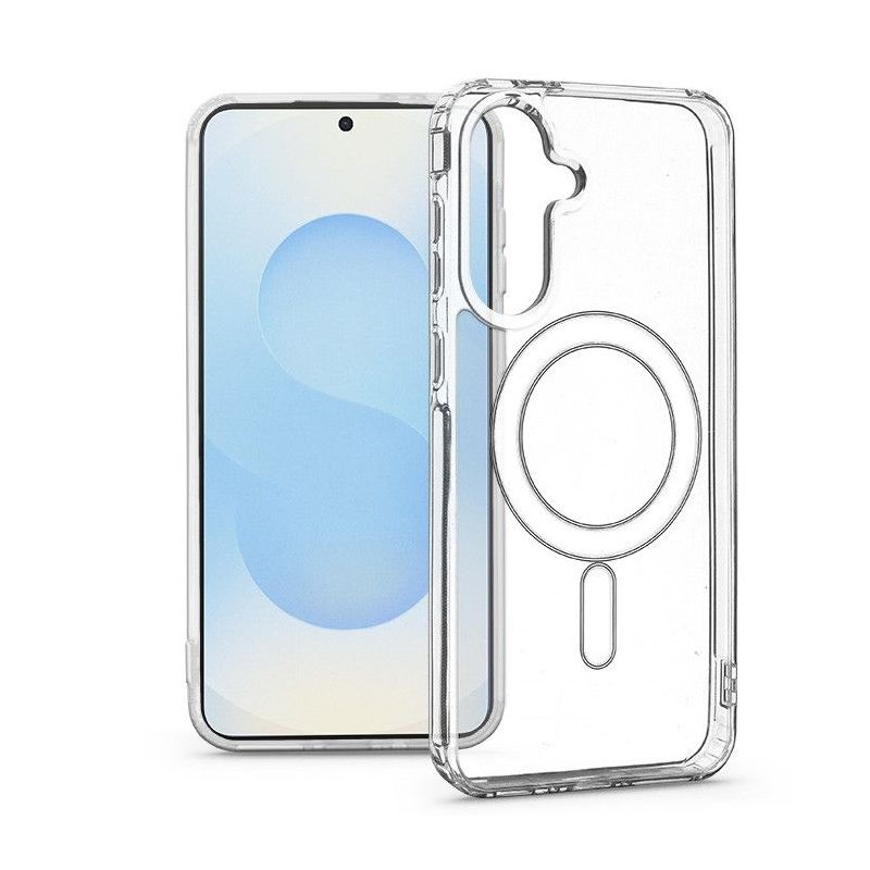 Haffner HF337147 Samsung SM-S931 Galaxy S25 Clear Mag Cover átlátszó szilikon tok