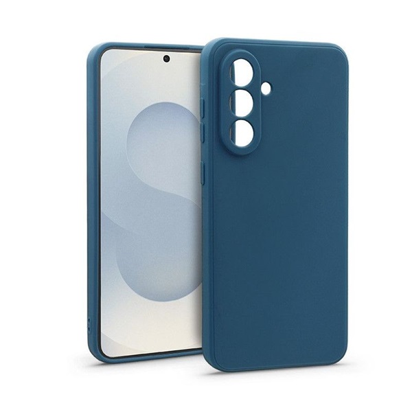 Haffner HF338793 Samsung SM-S936 Galaxy S25+ kék Matt szilikon tok