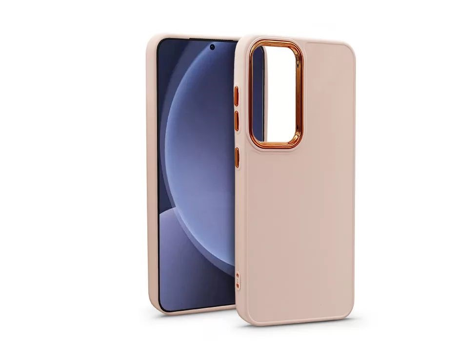 Haffner HF340413 Samsung SM-S936 Galaxy S25+ Frame pink szilikon tok