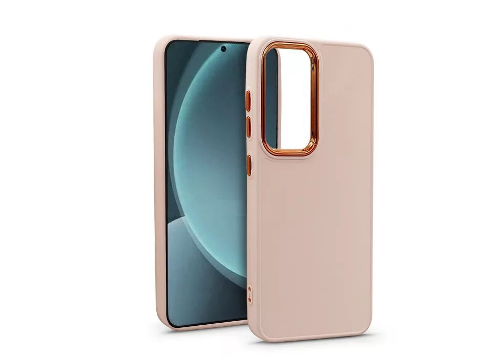 Haffner HF340451 Samsung SM-S937 Galaxy S25+ Frame pink szilikon tok
