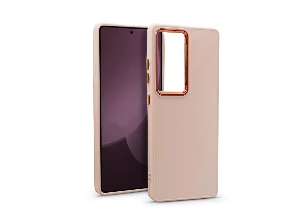 Haffner HF340499 Samsung SM-S938 Galaxy S25 Ultra Frame pink szilikon tok